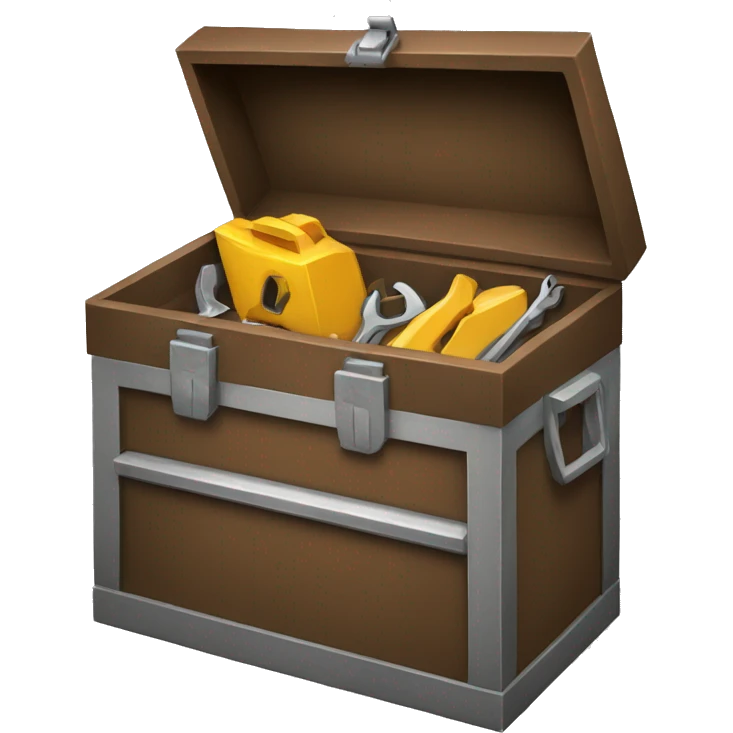 opened toolbox emoji