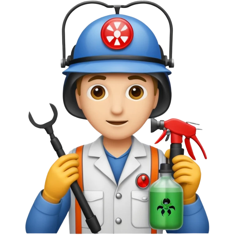 Pest control technician
 emoji