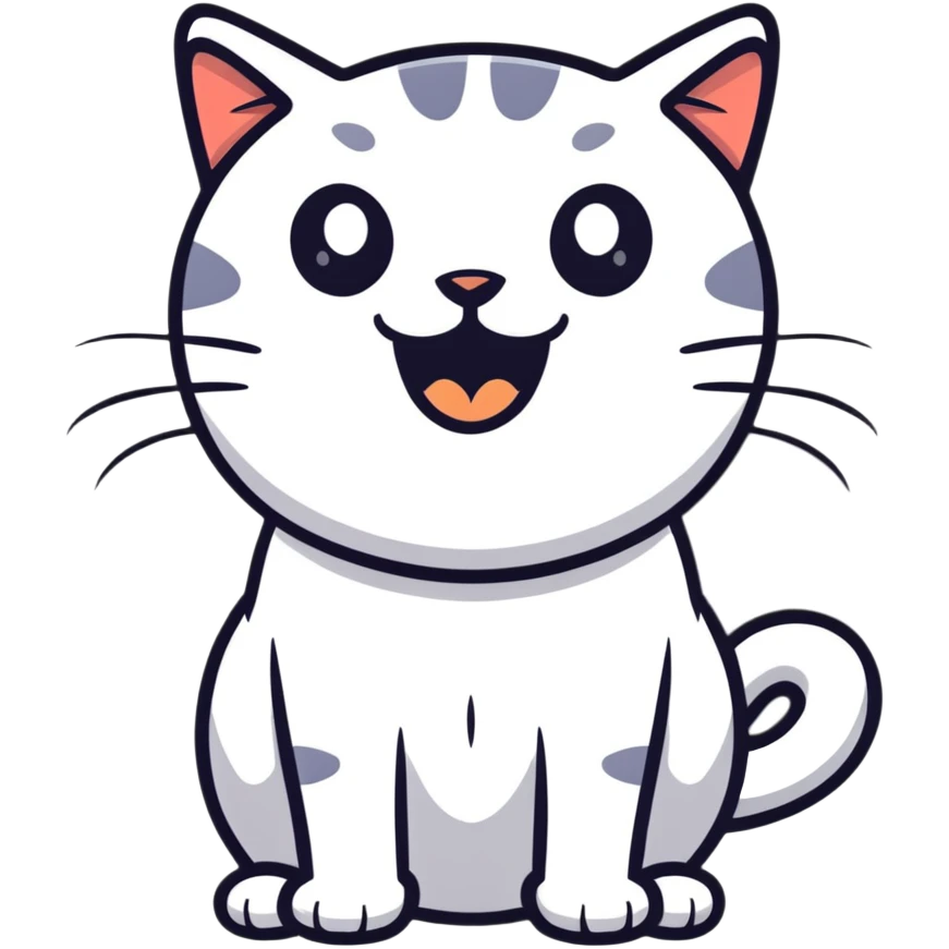 surprised shocked cat meme emoji