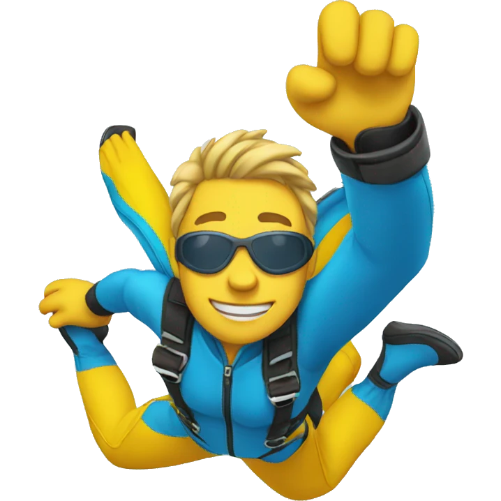 Skydiving  emoji