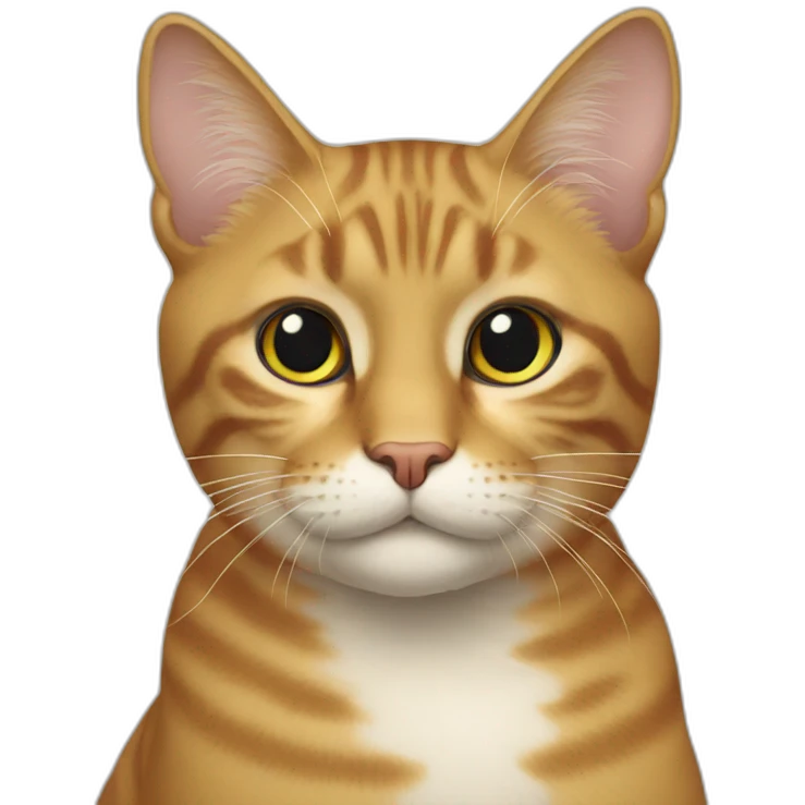 Wide cat emoji