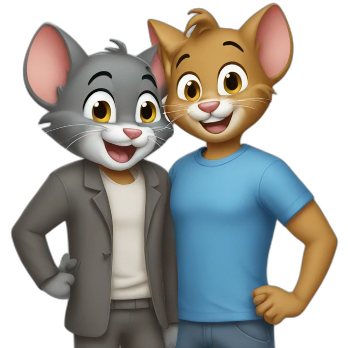 Tom and jerry emoji