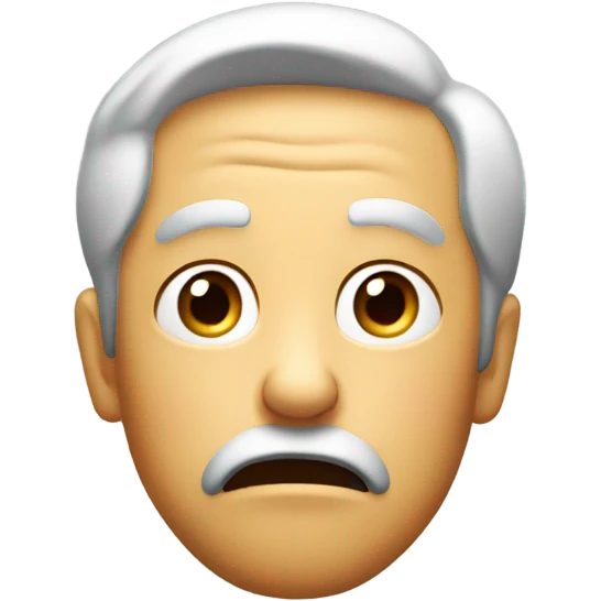 Face shrugging while giving side eye  emoji