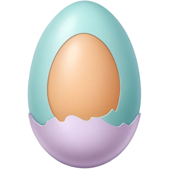 Cosmetic egg emoji