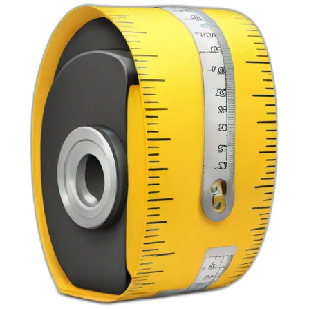 tape measure emoji