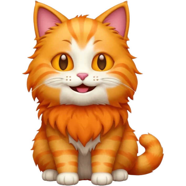 Emoji cat full body emoji