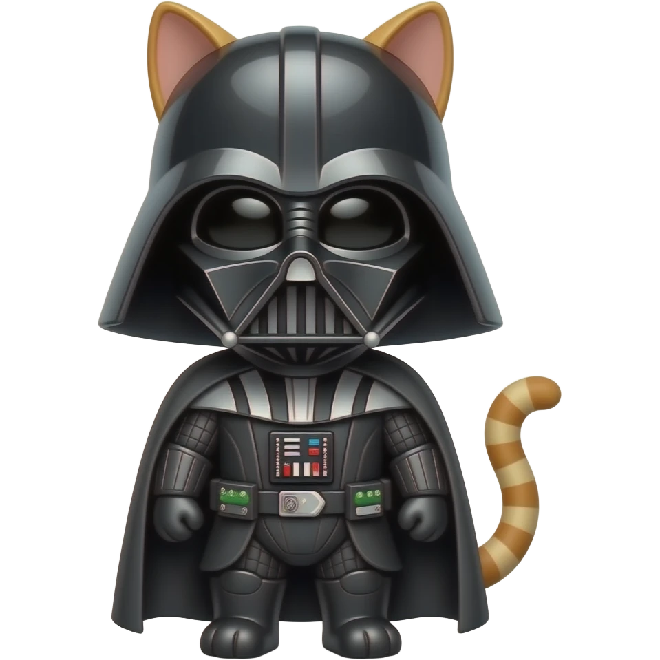 Dart vader cat emoji