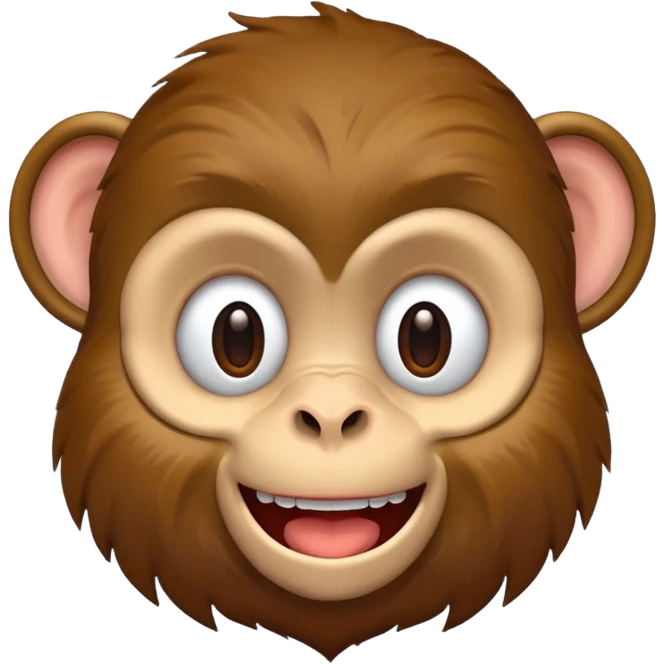 یک ایموجی از یک میمون درست کن که زیر اون این عبارت نوشته شده باشه به غشهداب را صف می‌کنم emoji
