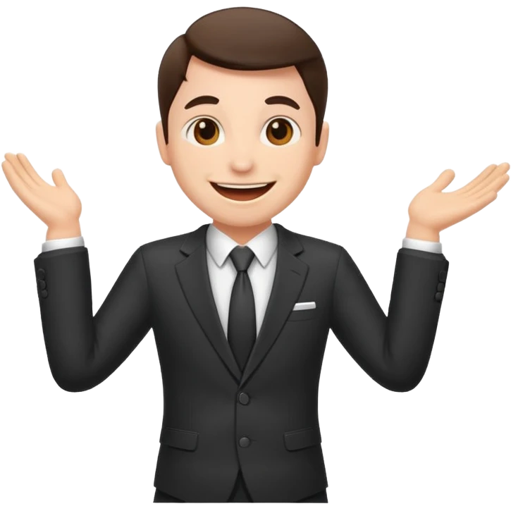 excited office boss emoji