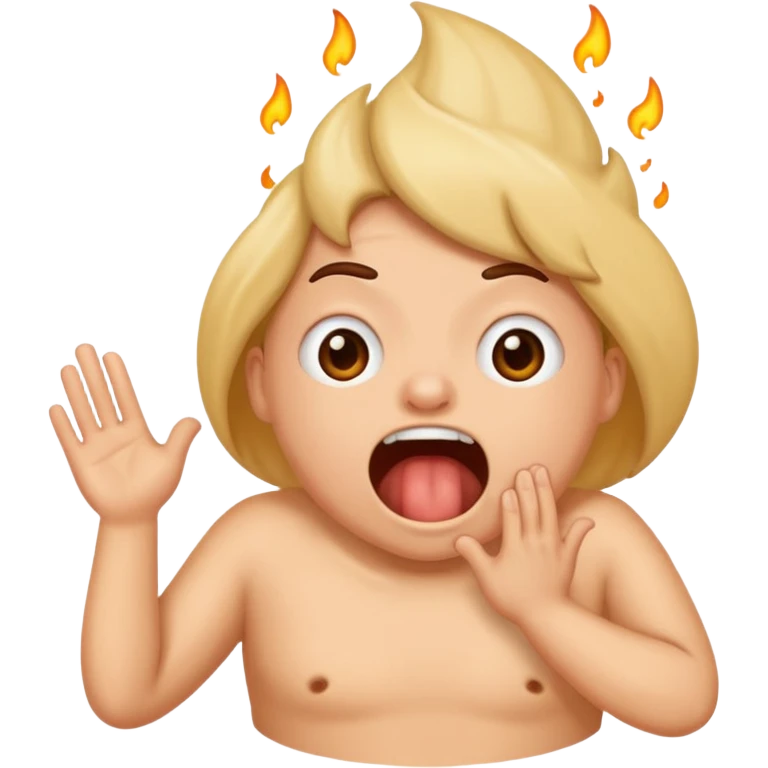 Farting loudly  emoji