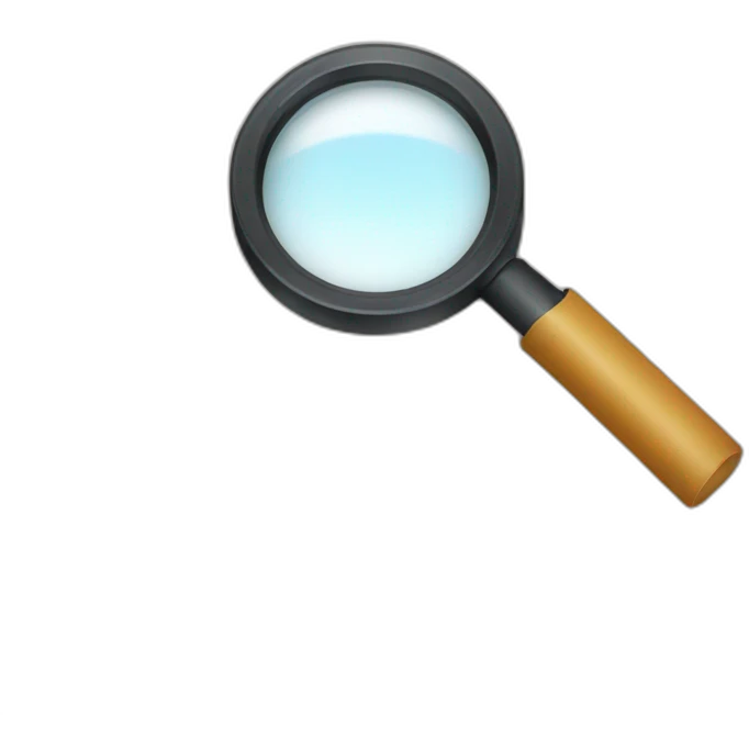 magnifier emoji