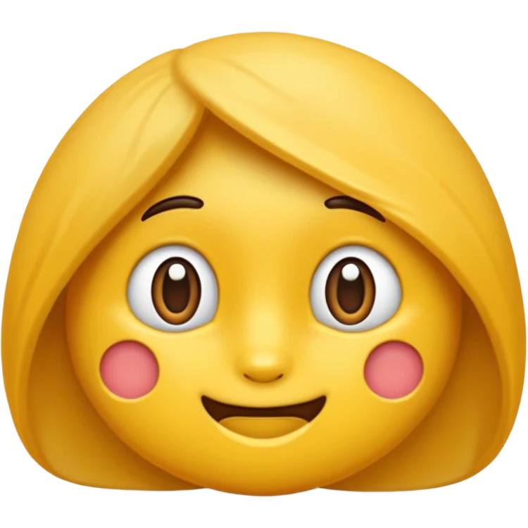 Строителньная каска белого цвета  emoji