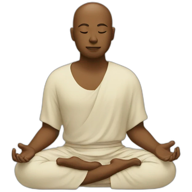 meditation emoji