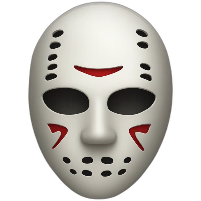 masque jason de vendredi 13 emoji