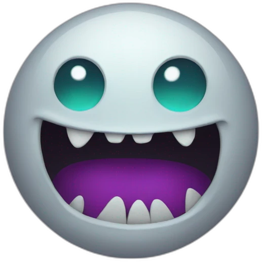 Triple monstre emoji