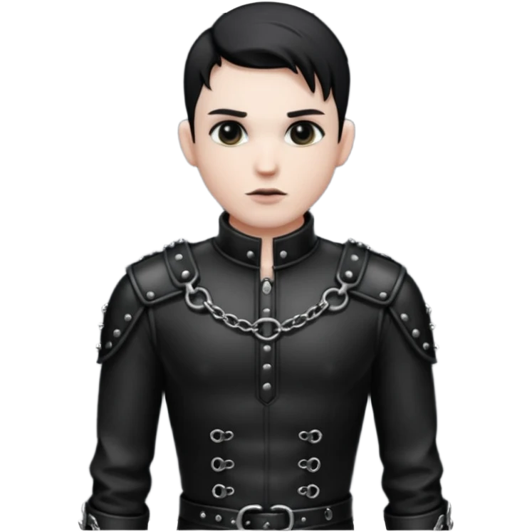 Male BDSM clothing, only the clothing is retained, excluding the head and body. emoji