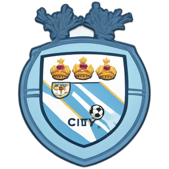 Manchester City logo emoji