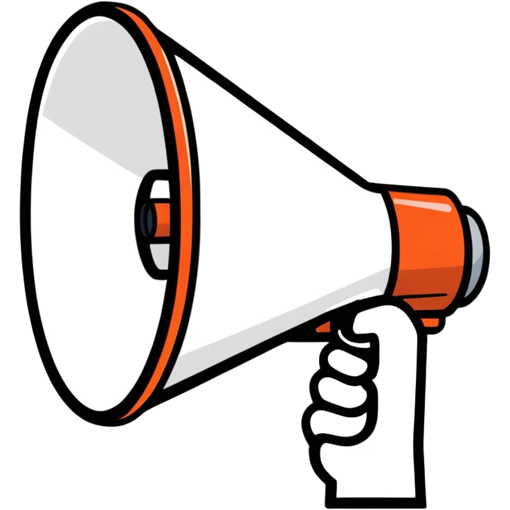 megaphone emoji