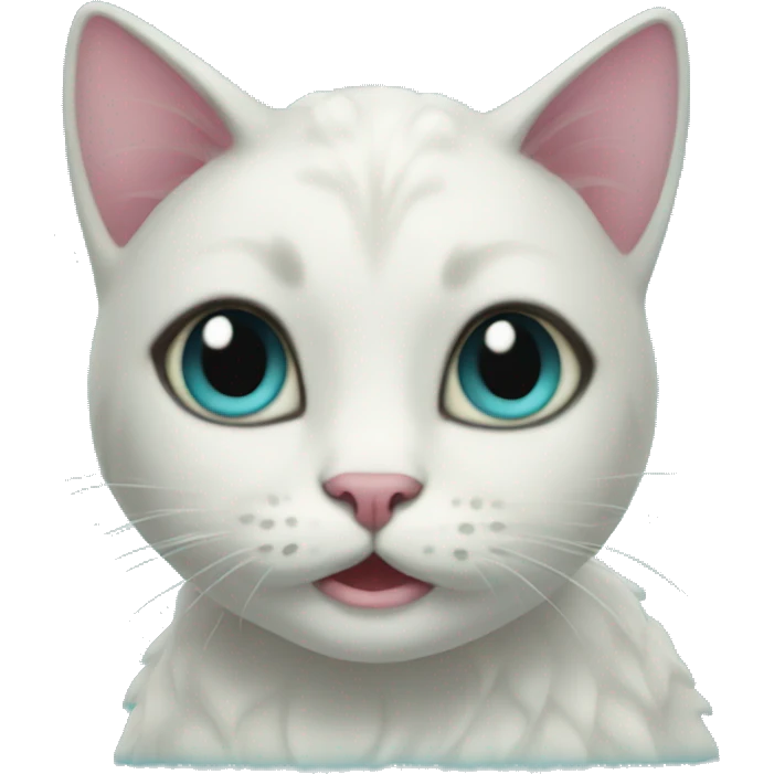 mermaid cat emoji
