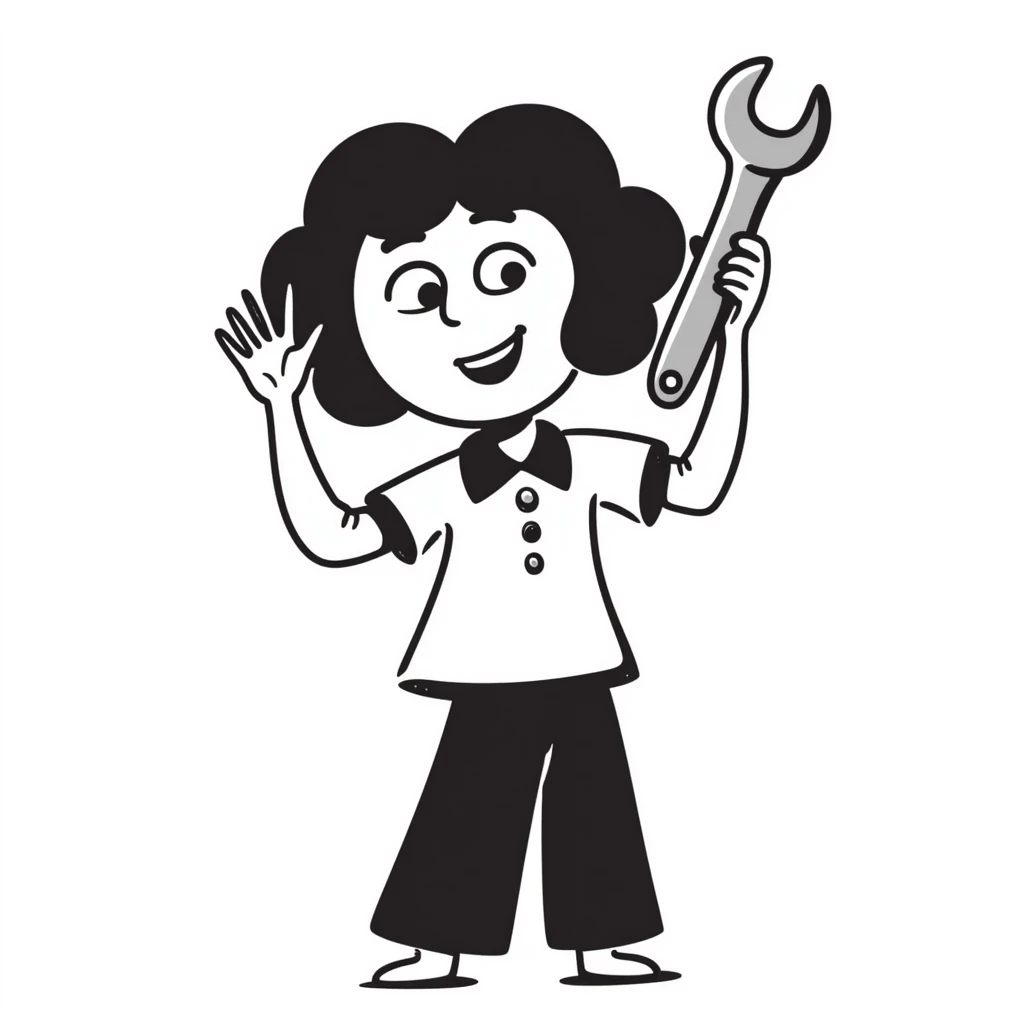 Verda from Fixiki cartoon emoji
