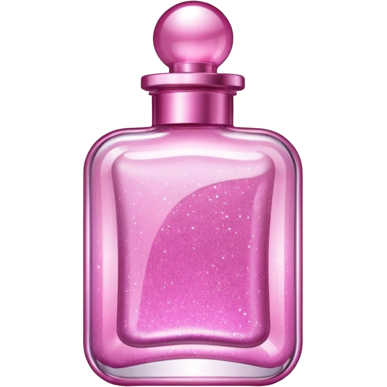 glitter pink fragance bottle emoji