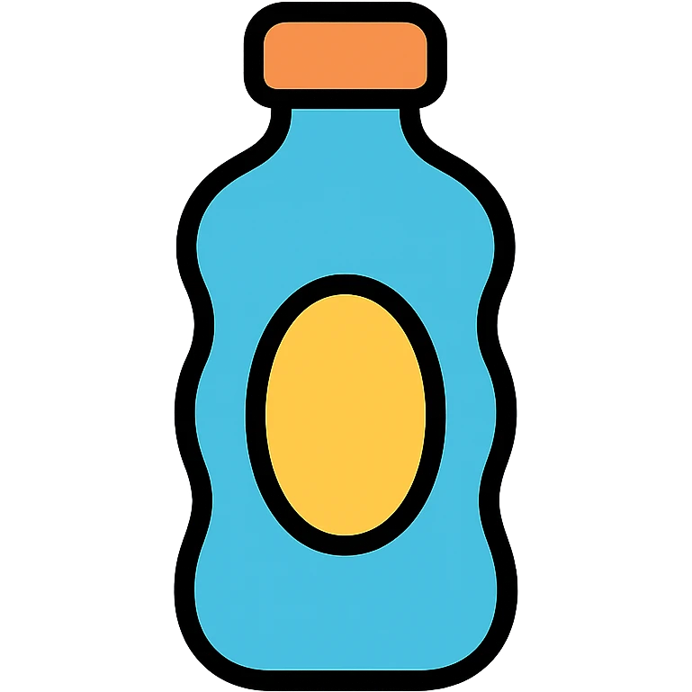 fofa garrafa emoji