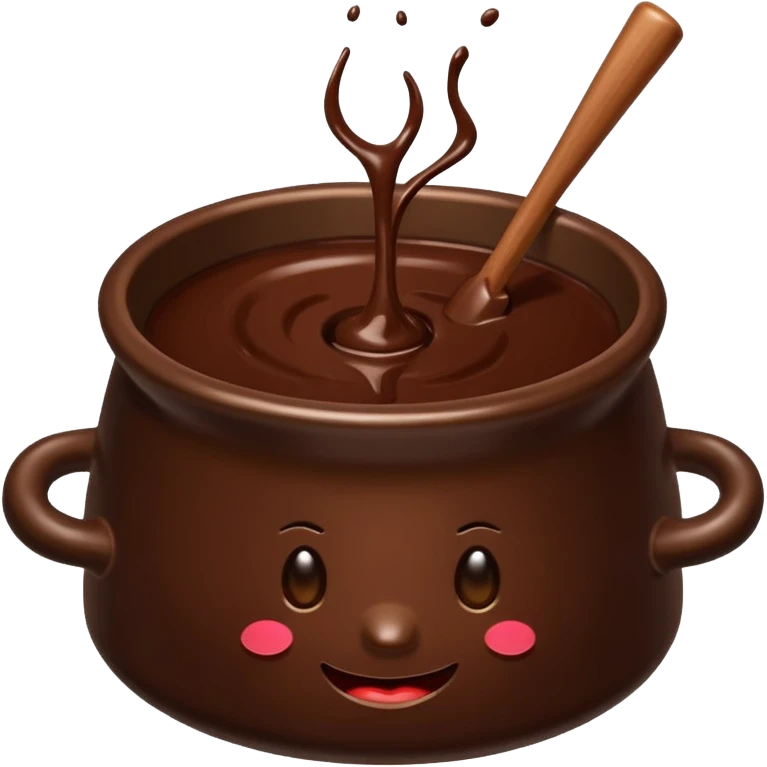 Chocolate fondue emoji