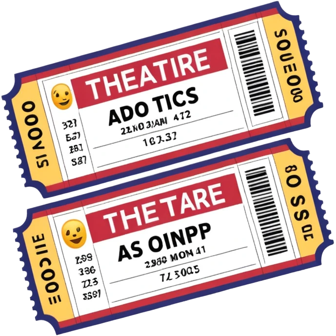 theatre movie ticket emoji