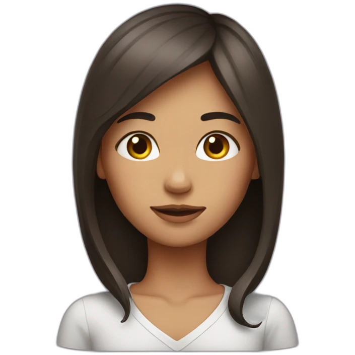 neck girl emoji