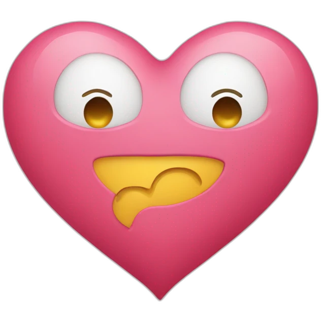 Coeur avec pansement emoji