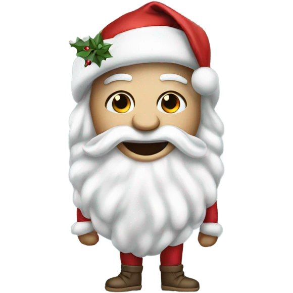 Realistic cristmas with Cotton emoji
