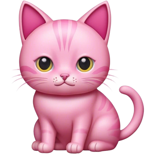 pink cat emoji
