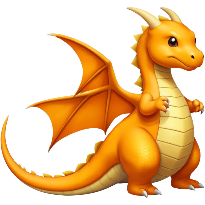 Dragonite (full body) emoji
