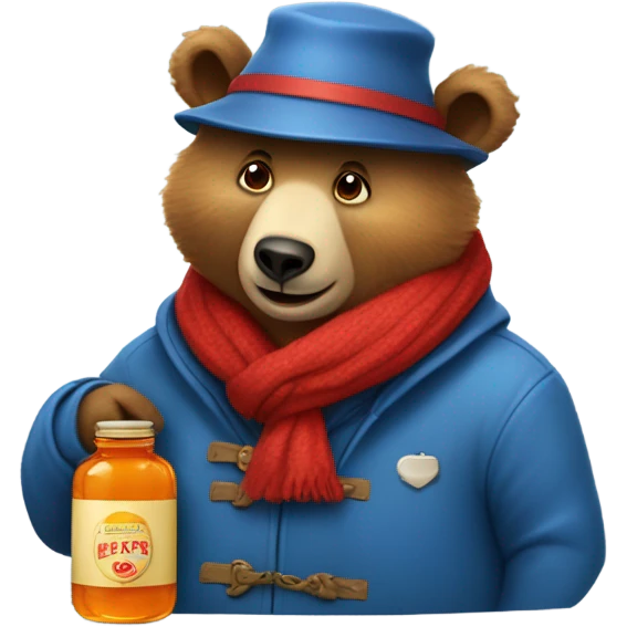 Paddington bear emoji