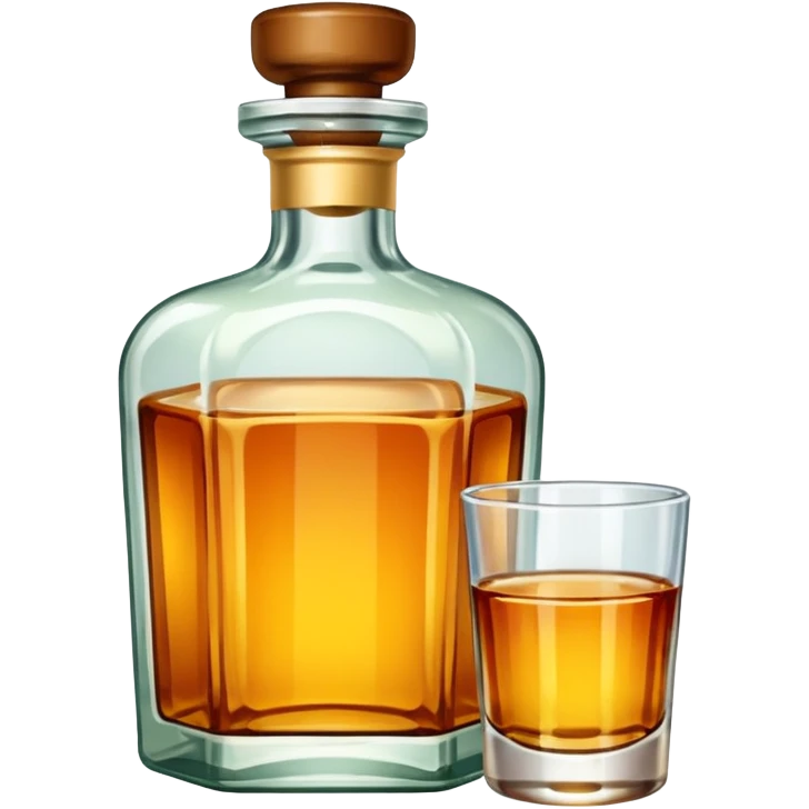 Bottle of Tequila emoji