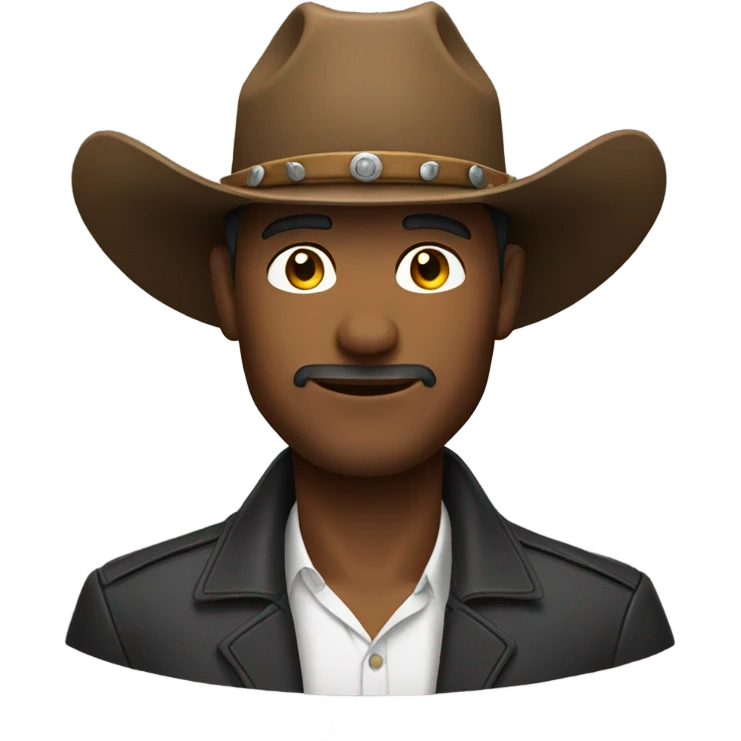 Man wearing cowboy hat  emoji