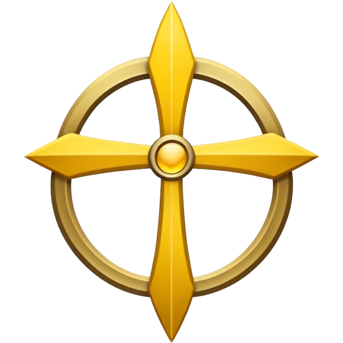 Deacon's emblem with a touch of yellow emoji