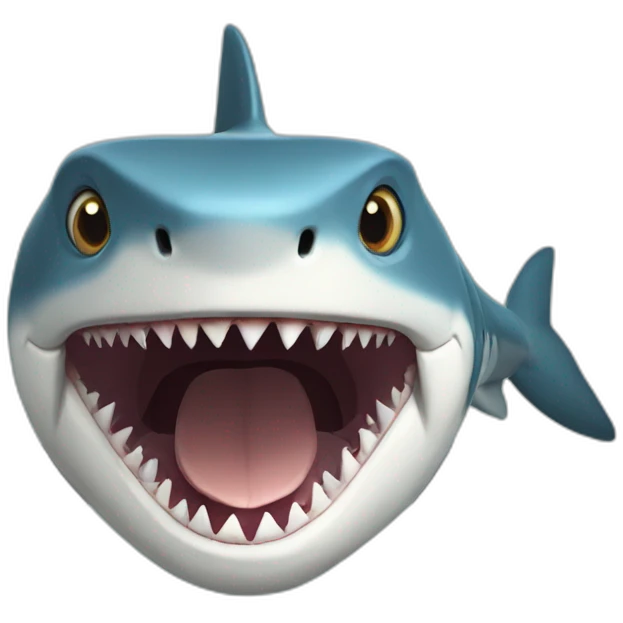 Shark-Snake emoji