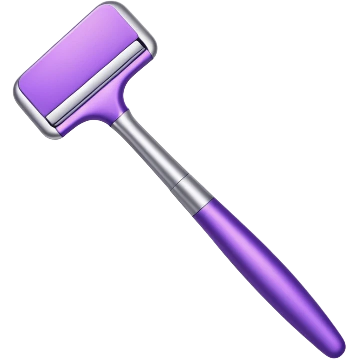 beauty tool purple emoji