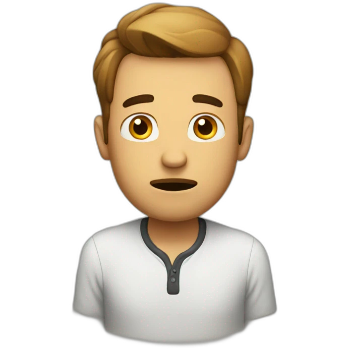 confused men who don't know anything emoji