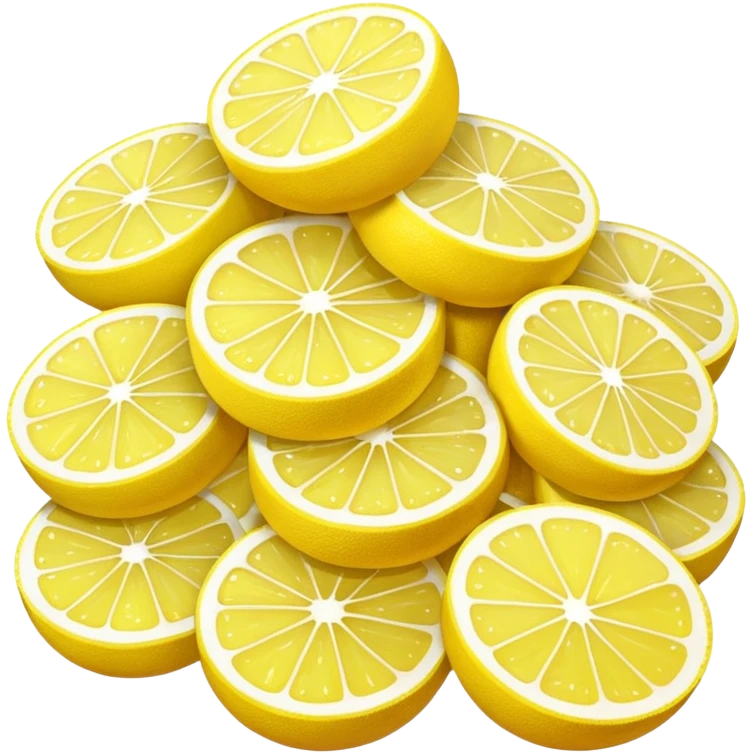 lemon and sugar pile emoji