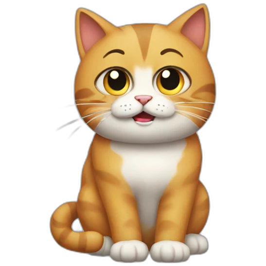 bad cat emoji