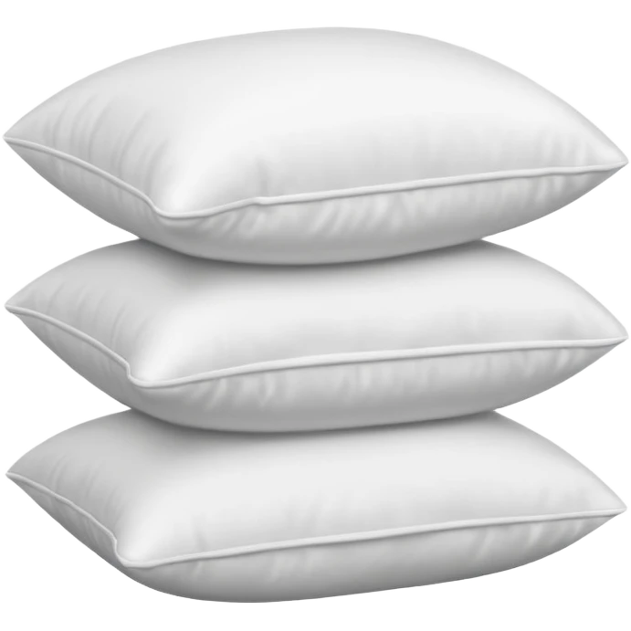 white pillow stack aesthetic  emoji