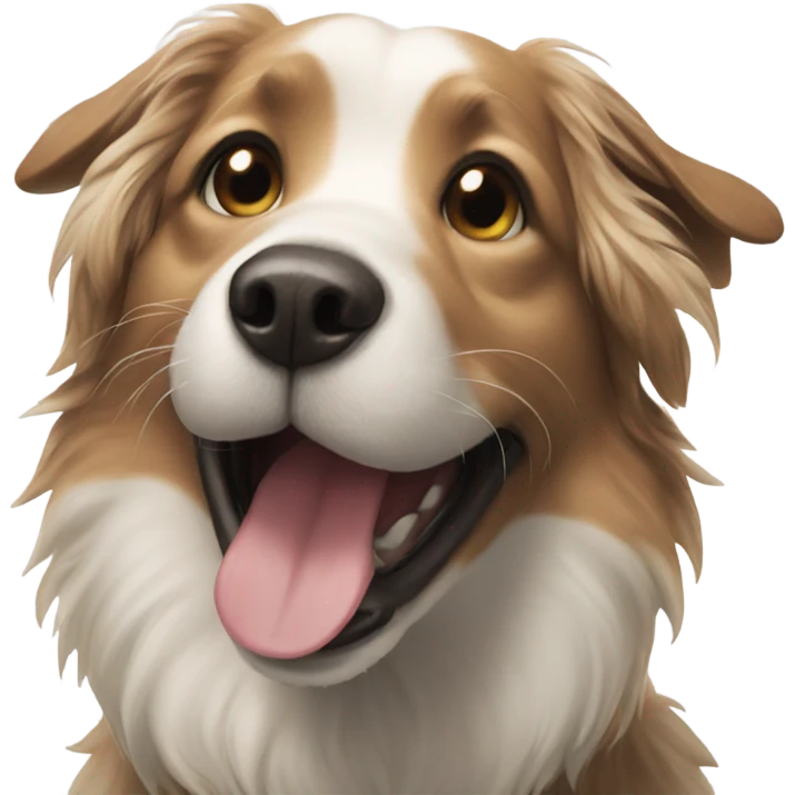 Happy dog emoji