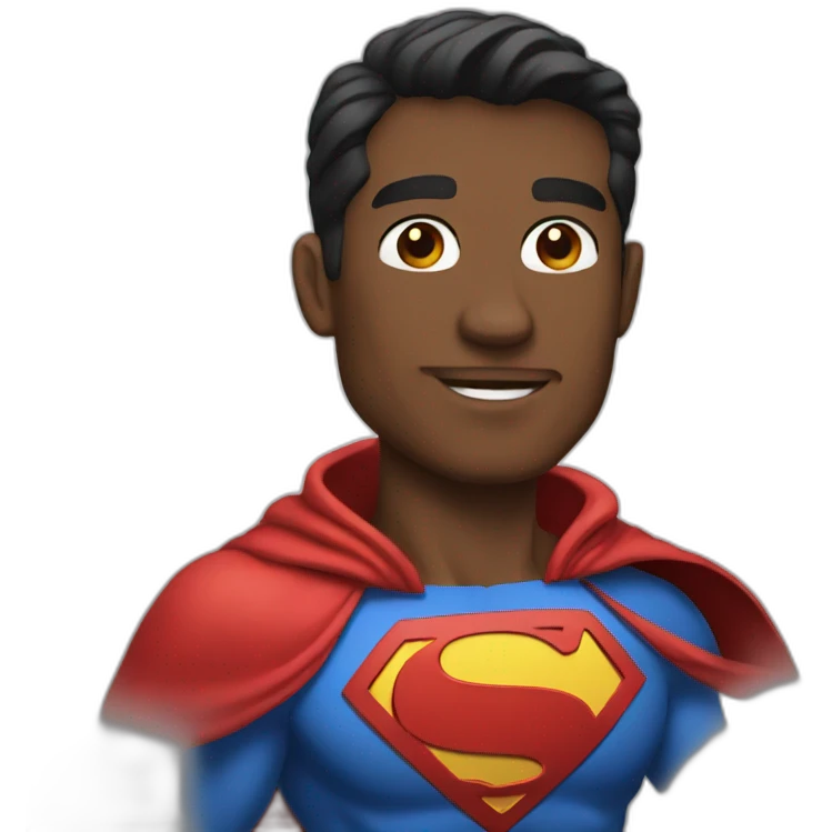 Super man emoji