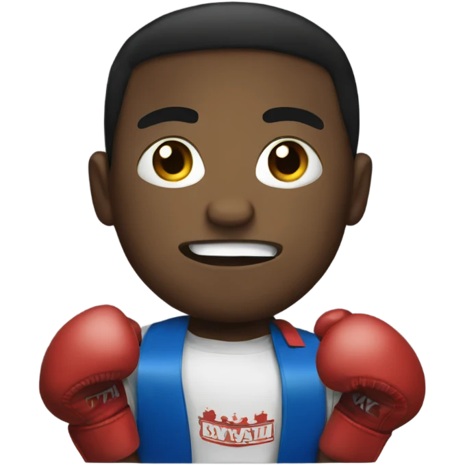 Boxing champion  emoji