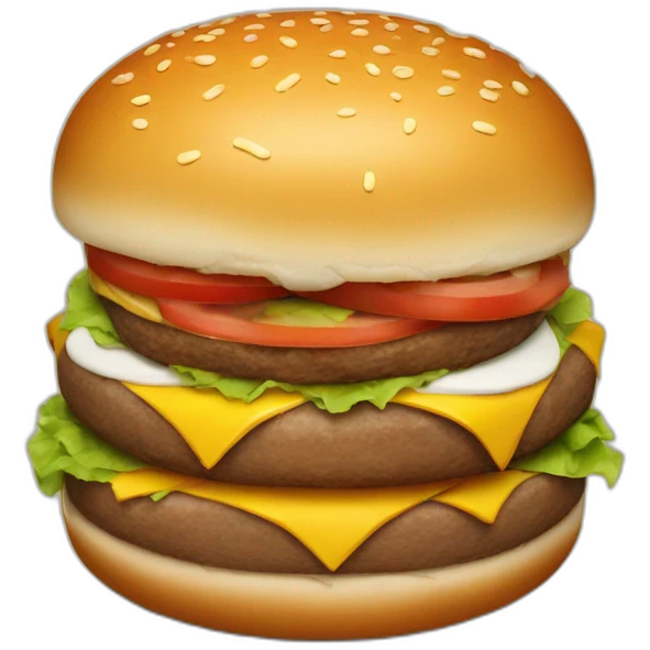 burger with hands emoji