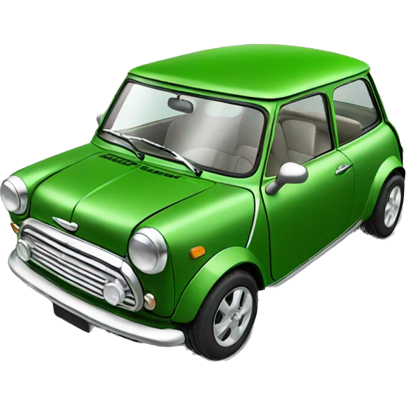 Car mini green emoji