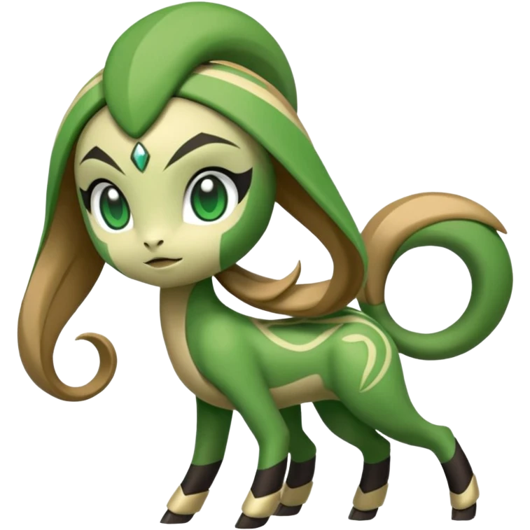 Meloetta-Virizion-Pokémon-Fakémon-creature emoji