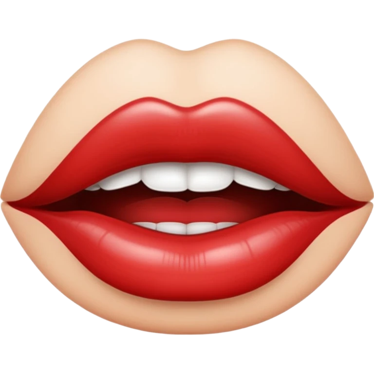 make a lip emoji like this 💋 but make it black emoji